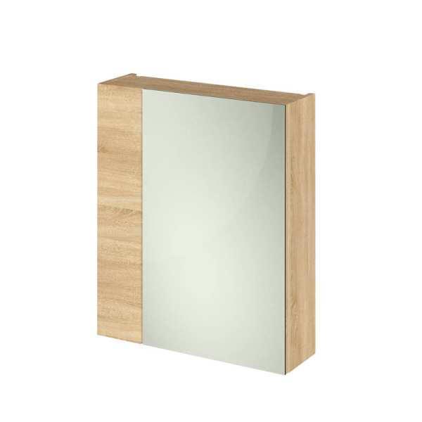 Hudson Reed Natural Oak 600mm Mirror Unit OFF318