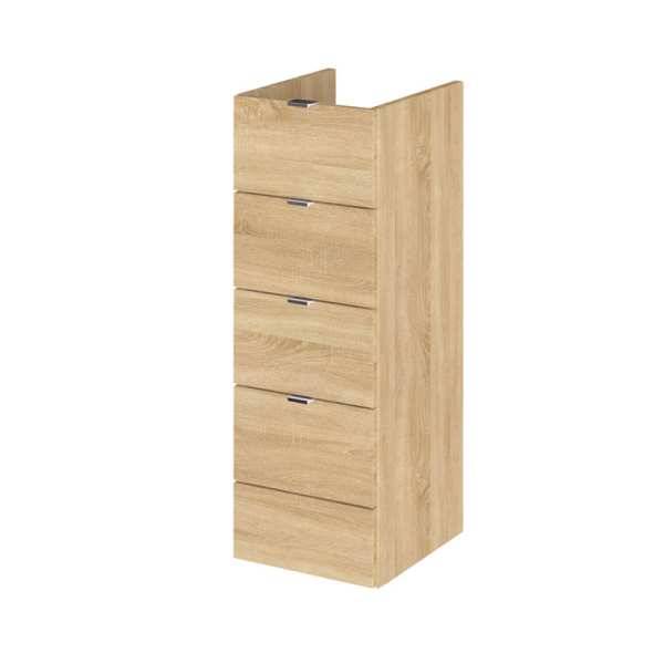 Hudson Reed Natural Oak 300mm Drawer Unit OFF332