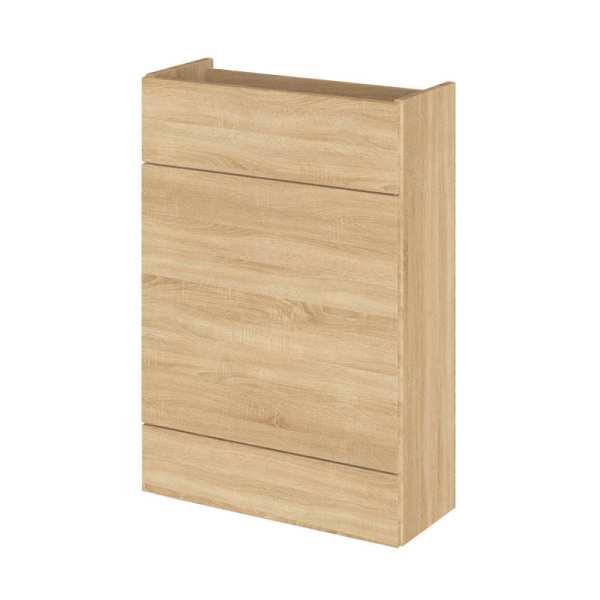 Hudson Reed Natural Oak 600mm Slimline WC Unit OFF347