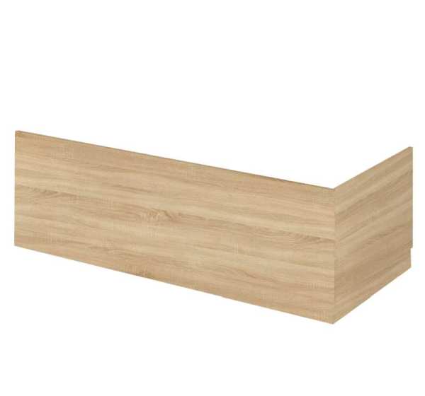 Hudson Reed 700mm Natural Oak Bath End Panel and Plinth OFF370