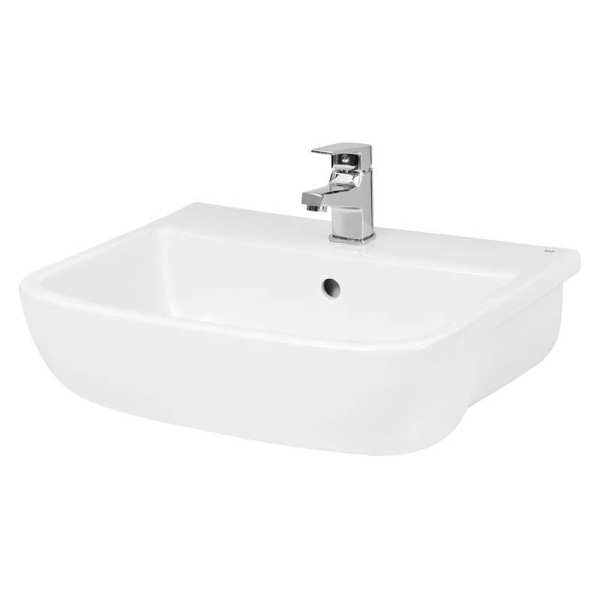 Hudson Reed Furniture Ceramics Fossil 520mm Semi Recessed Basin SRB003