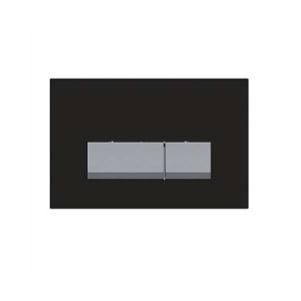 Kartell Keytec Black Glass Flush Plate ACC012