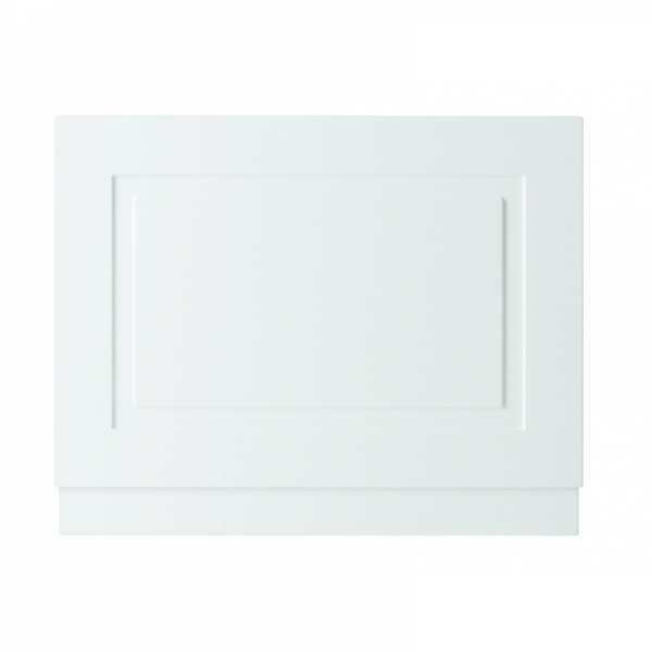 Kartell Astley 700mm Matt White Bath End Panel FUR512AS