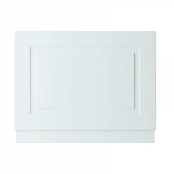 Kartell Astley 750mm Matt White Bath End Panel FUR513AS