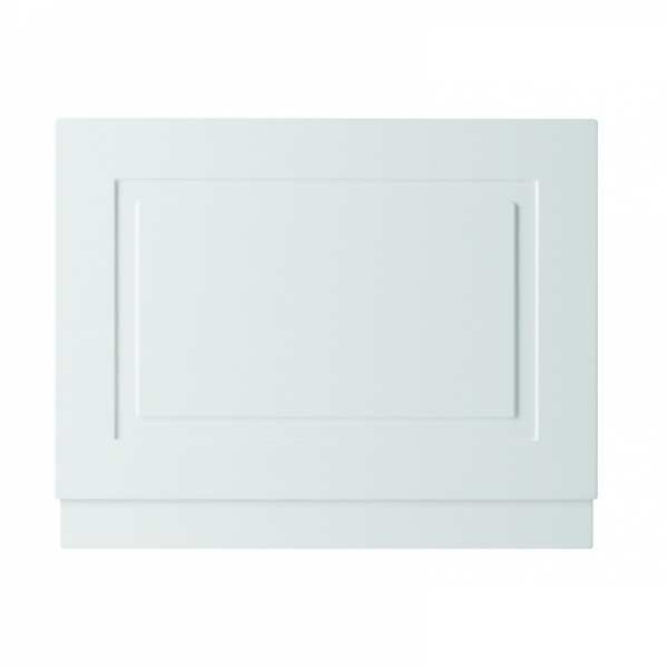 Kartell Astley 800mm Matt White Bath End Panel FUR514AS