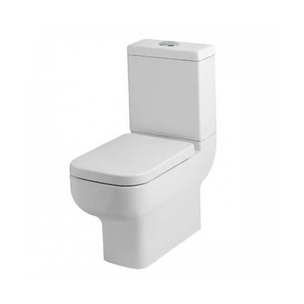 Kartell Options 600 Close To Wall WC with Premium Soft Close Toilet Seat POT070OP POT450SE POT084OP