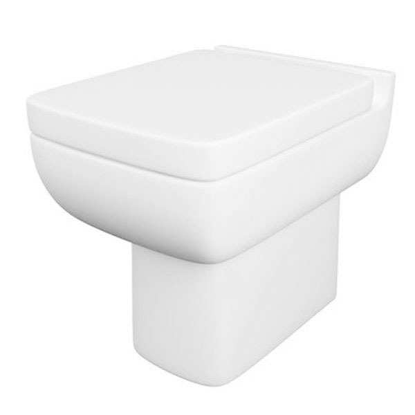 Kartell Options 600 Back To Wall WC with Soft Close Toilet Seat POT071OP POT082OP