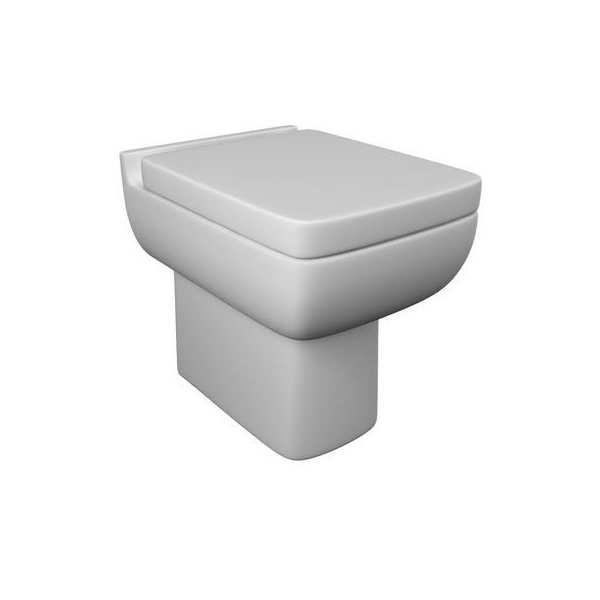 Kartell Pure Back To Wall WC with Soft Close Toilet Seat POT266PU POT265PU