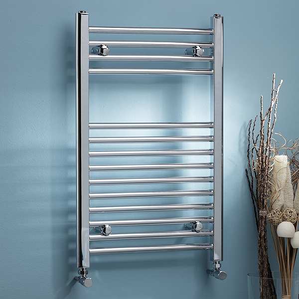 Kartell K RAIL Straight Towel Rail 600mm x 800mm Chrome