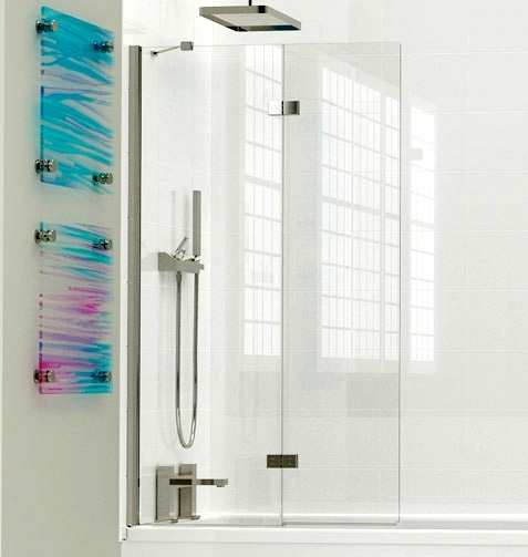 Kudos Inspire 6mm Two Panel In Fold Bath Screen
