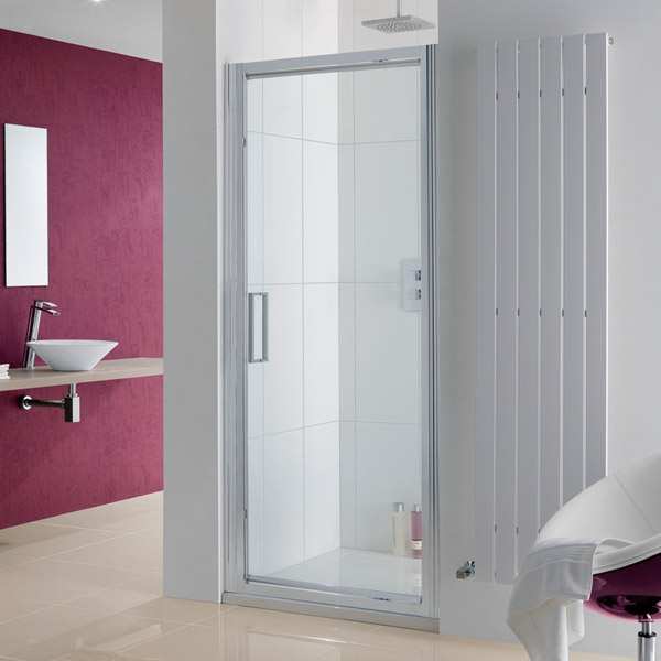 Lakes Coastline Narva Pivot Shower Door 900mm