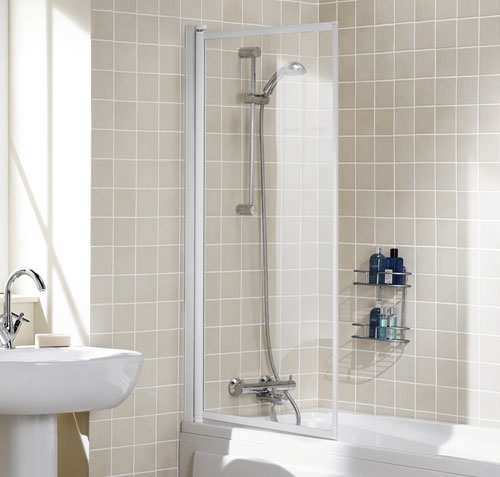 Lakes Framed Bath Shower Screen 760mm