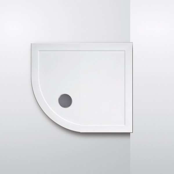 Lakes 800 x 800 Quadrant Shower Tray Lightweight Acrylic Capped Resin