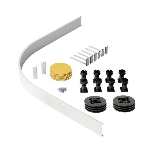 MX Curved Quadrant Easy Plumb Panel Riser Kit