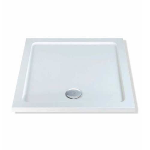 MX Durastone Square Flat Top Lightweight Shower Tray 700 x 700mm