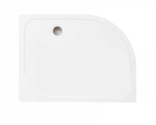 Merlyn MStone Offset Quadrant Shower Tray 1200 X 900 Left Hand