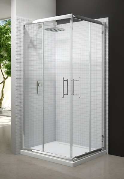 Merlyn 6 Series 800 x 800 Corner Entry Shower Enclosure