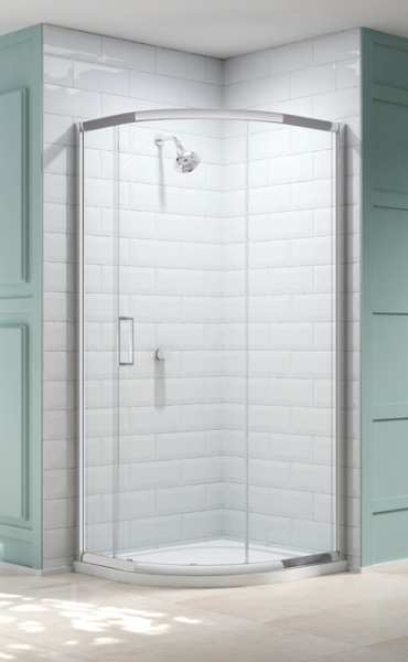 Merlyn 8 Series 900 1 Door Offset Quadrant Shower Enclosure