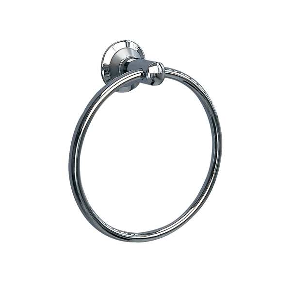 Miller Metro Towel Ring Chrome and Satin Chrome 6305C S