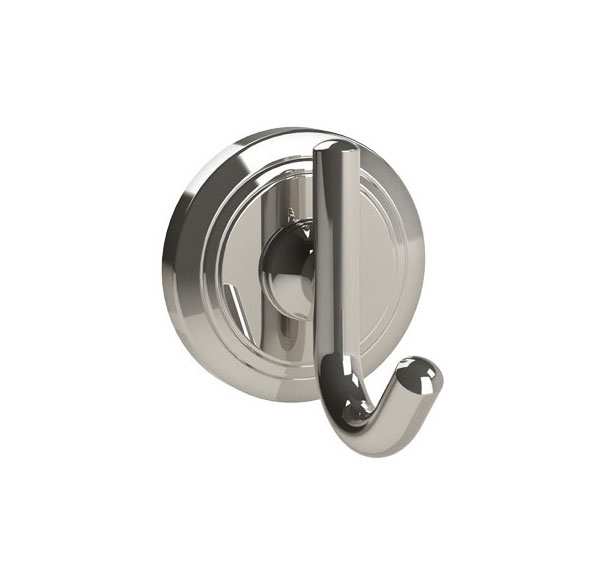 Miller Oslo Polished Nickel Single Hook 8022MN
