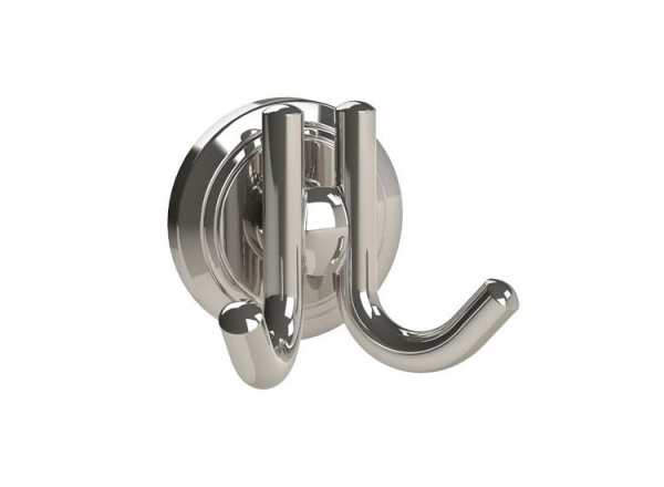 Miller Oslo Polished Nickel Double Hook 8023MN