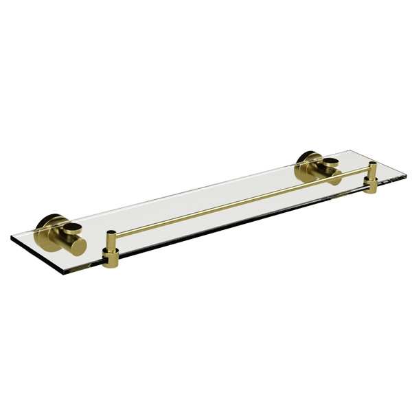 Miller Bond Shelf Brushed Brass 8702MP1