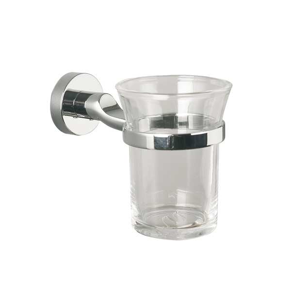 Miller Bond Tumbler And Holder Chrome 8703C