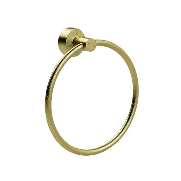 Miller Bond Towel Ring Brushed Brass 8705MP1