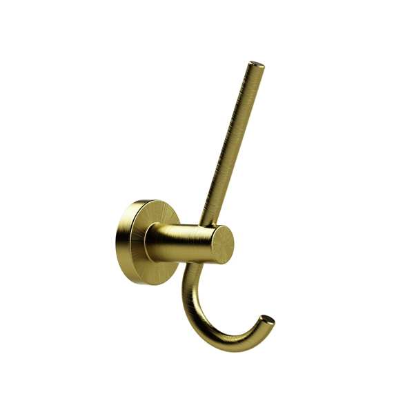 Miller Bond Double Hook Brushed Brass 8712MP1