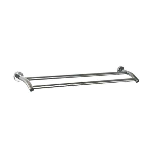 Miller Bond Double Towel Rail 650mm Chrome 8727C