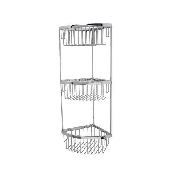 Miller Classic Shower Basket Chrome 875C