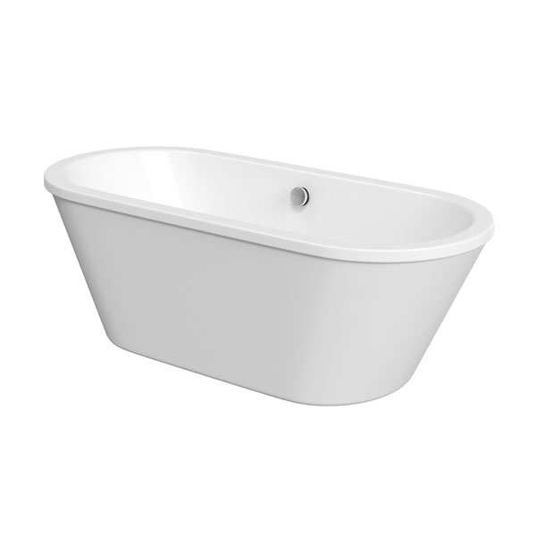 Moods Fairlight Double End Freestanding Bath 1700 x 755mm 0 Tap Hole