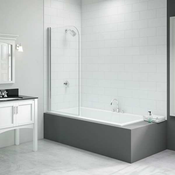 Merlyn Vivid Curved Bath Screen DIBS0012