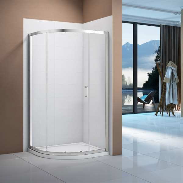 Merlyn Vivid Boost 1000 x 800 Offset Quadrant Shower Enclosure DIEO1020