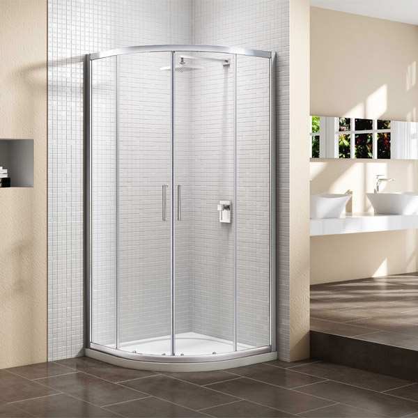 Merlyn Vivid Sublime 900 Sliding Double Door Quadrant Shower DIEQ9072