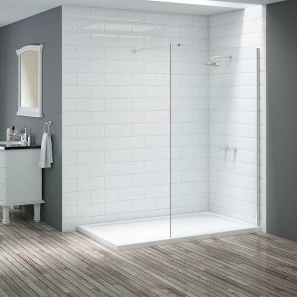 Merlyn Vivid 8mm 1100 Wetroom Shower Panel DIEW1104