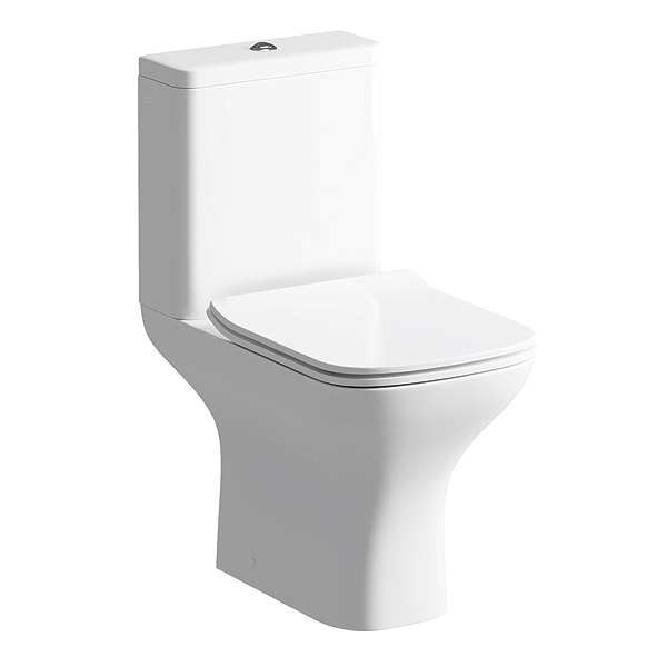 Moods Gya Short Projection Open Back Close Coupled Toilet with Slim Seat