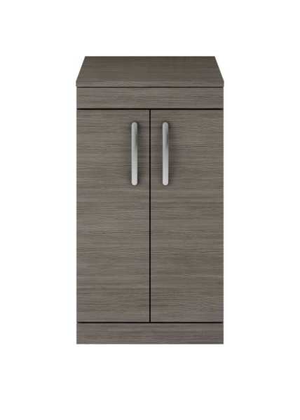 Nuie Athena Grey Avola Floor Standing 500mm Cabinet and Worktop ATH004W