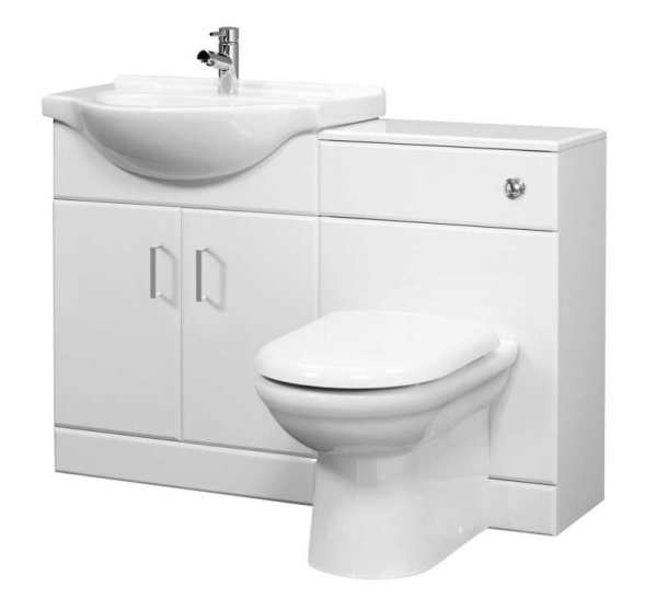 Nuie Cloakroom Packs Cloakroom Furniture Pack Square Basin FMD001