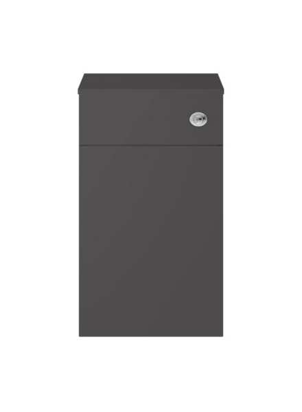 Nuie Athena Gloss Grey 500mm WC Unit MOC342