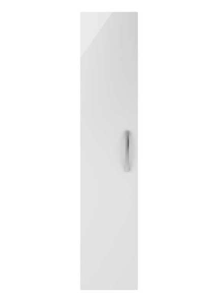 Nuie Athena Gloss White 300mm Tall Unit 1 Door MOE161
