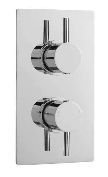 Nuie Quest Twin Themostatic Shower Valve QUEV51