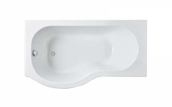 Nuie P Shape Left Hand Shower Bath 1700mm WBP1785L