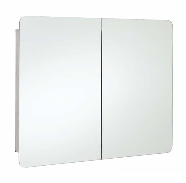 RAK Duo Stainless Steel Double Mirror Cabinet 800 x 120 12SL380