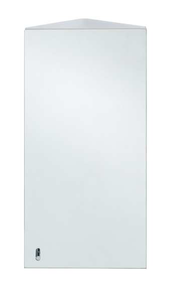 RAK Riva Stainless Steel Single Corner Mirror Cabinet 380 x 280 12SL704HP