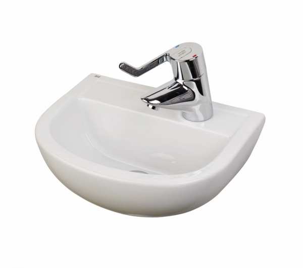 RAK Compact 1 Tap Hole Basin Right Hand CO0603AWHA