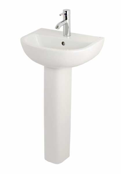 RAK Compact 2 TAP HOLE Basin 450 x 360 CO1901NCHAWHA