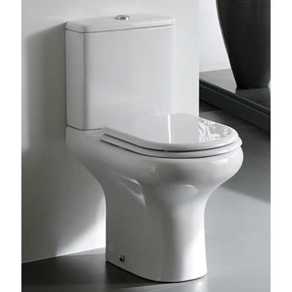 RAK Compact Close Coupled Full Access WC inc. Soft Close Seat 365 x 615