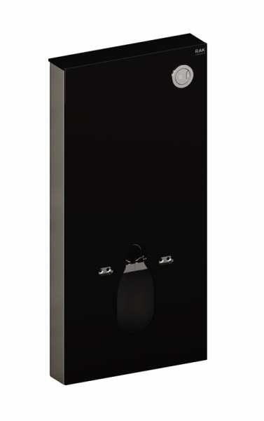 RAK Obelisk Black Cistern Cabinet for Wall Hung Pan 483 x 108 FS04RAKCABBLK