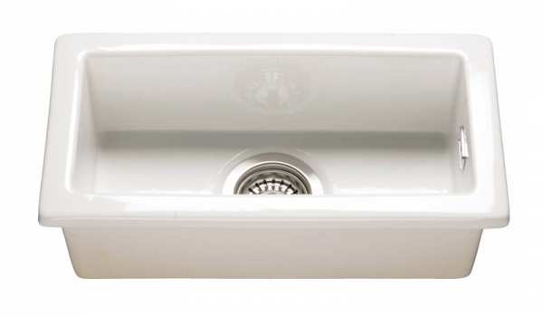 RAK Gourmet Rectangular Over Or Under Counter Sink 250 x 475 OC105AWHA